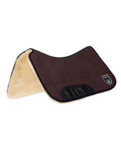 WESTERNPAD 20 MM WOLLHÖHE braun / natur