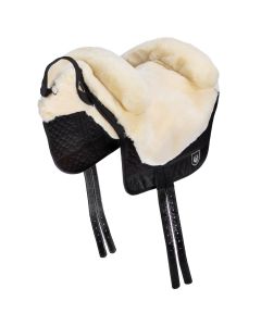 FELLSATTEL IBERICA PLUS natur / schwarz / natur